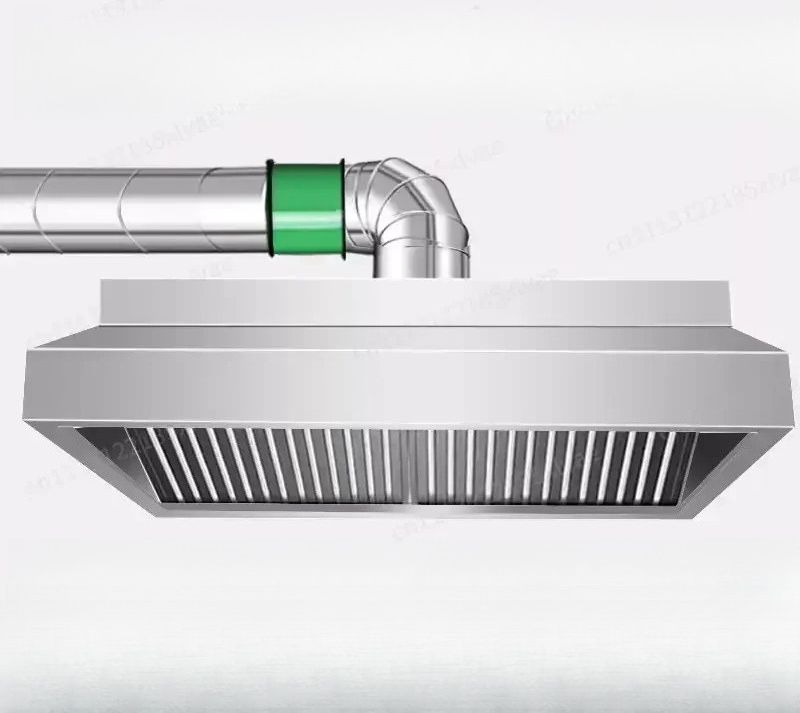 Range Commercial Kitchen - 厚みのあるステンレス製フュームフード、強力な業務用レンジフード（キッチン、レストラン、食堂用）