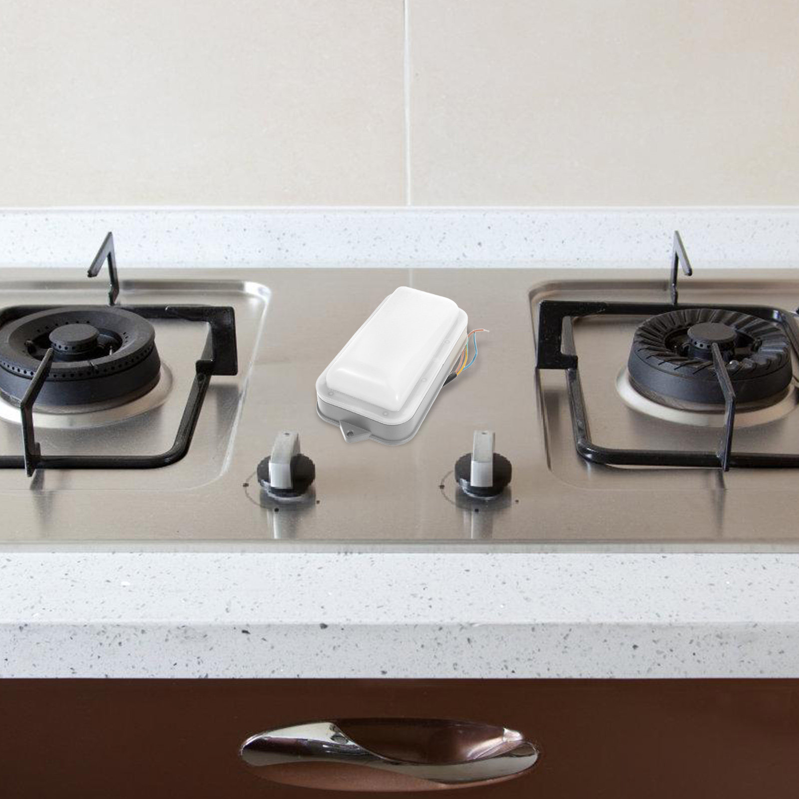 Range Commercial Kitchen - 20W LED換気扇用照明、業務用厨房向け、防水・耐油性、高温対応、ガソリンスタンド用LED換気扇照明。