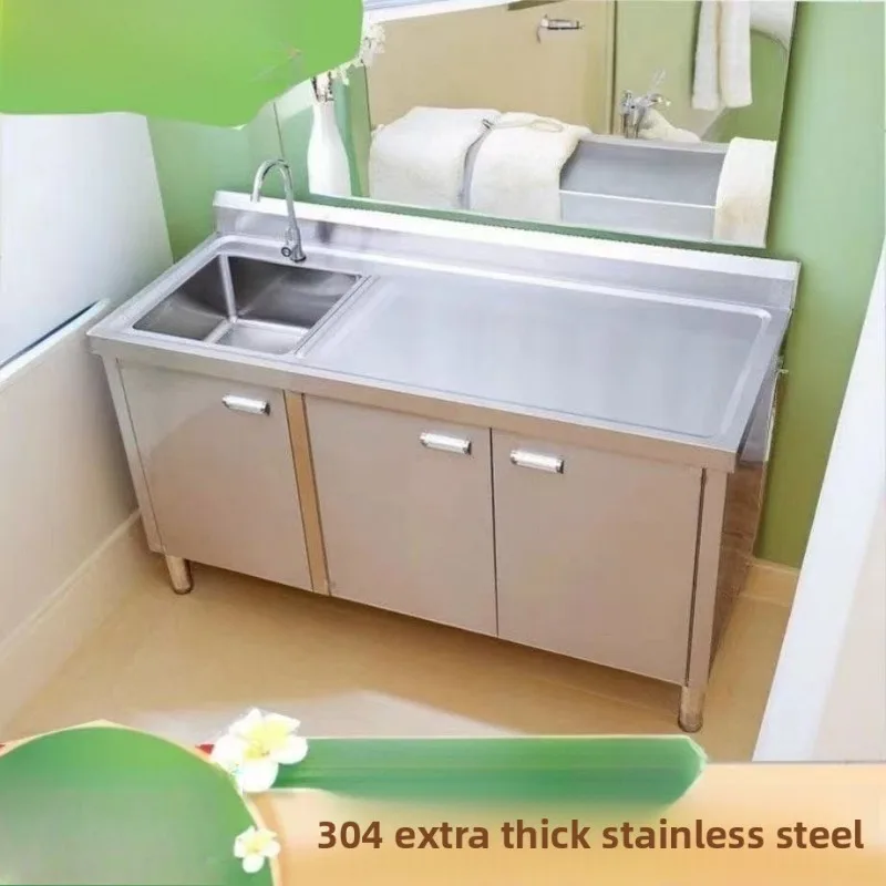 特厚ステンレス製キッチンシンク、業務用・家庭用一体型キャビネ - Commercial Kitchen Worktops のレビューと価格