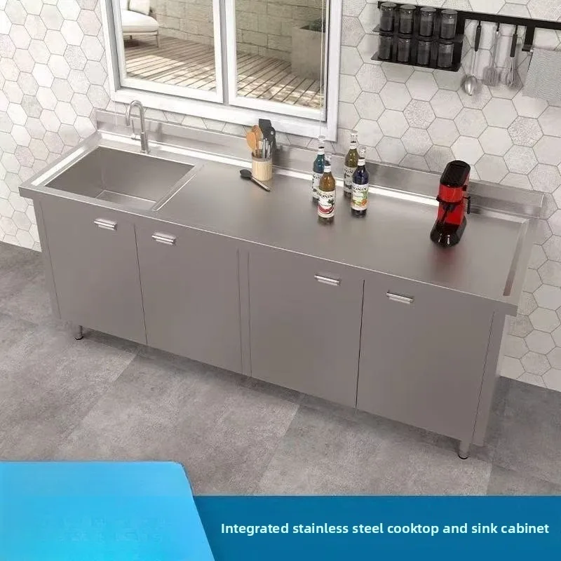 特厚ステンレス製キッチンシンク、業務用・家庭用一体型キャビネ - Commercial Kitchen Worktops のレビューと価格