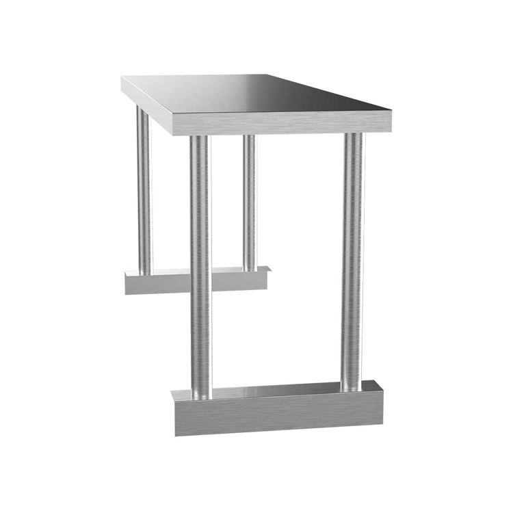 業務用ステンレス製作業台トップシェルフプレップワークベンチテ - Commercial Kitchen Worktops のレビューと価格