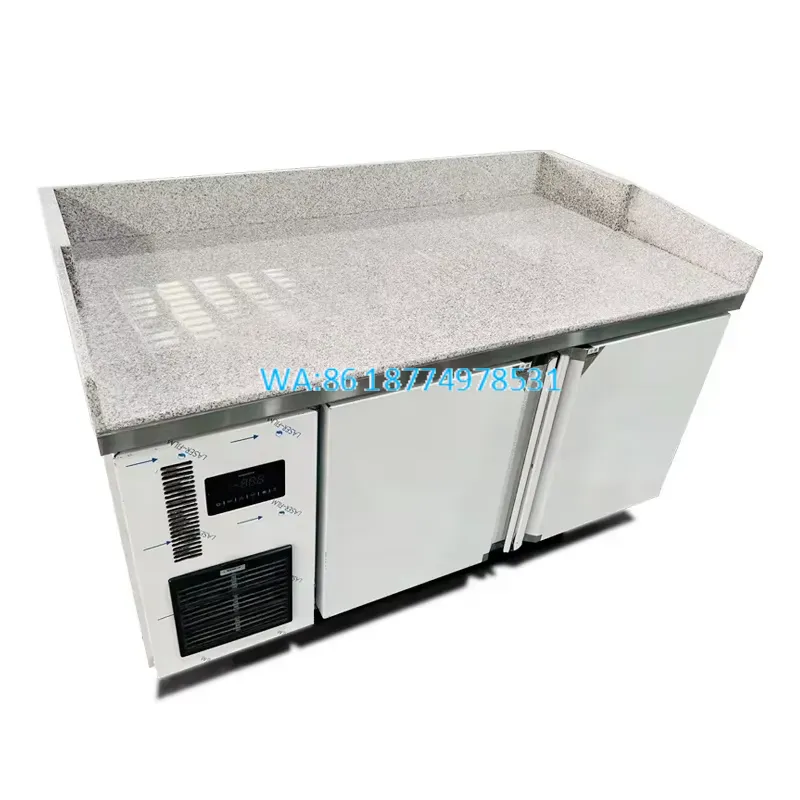 Wmwmnu 業務用 2ドア式カウンター冷蔵庫、作業台用冷凍 - Commercial Kitchen Worktops のレビューと価格