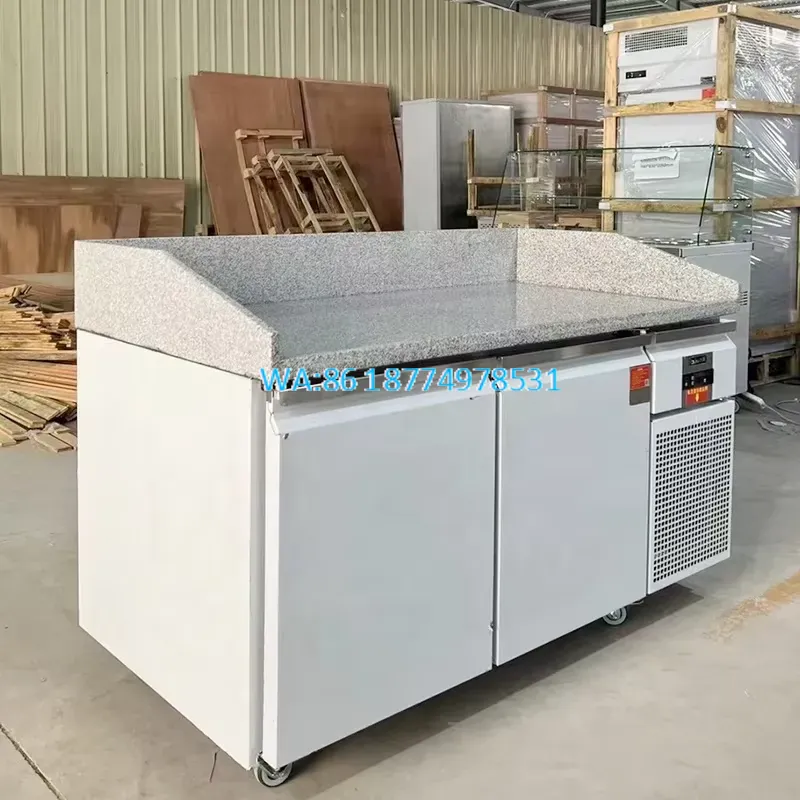 Wmwmnu 業務用 2ドア式カウンター冷蔵庫、作業台用冷凍 - Commercial Kitchen Worktops のレビューと価格